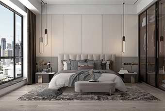 大理现代风格-卧室