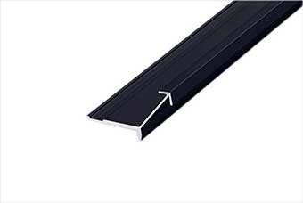 大理航空纤维墙咔铝合金阳角线（哑黑氧化）